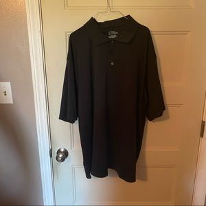PGA Tour Black Polo XXL